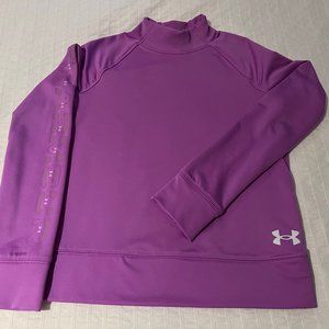 Under Armour Girls Coldgear Top- size YMD